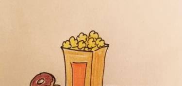 简单的零食怎么画