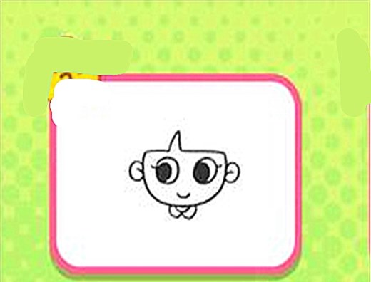 抖音上Q版小女孩简笔画