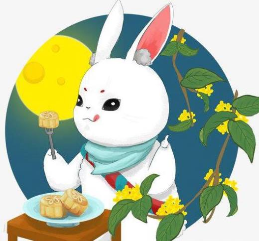 怎样画中秋节儿童画的节日元素?