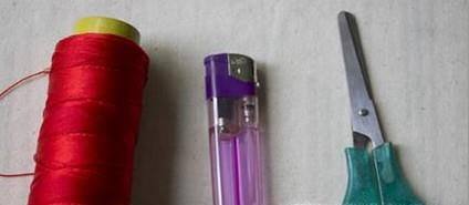 三生绳的编法(四股辫)