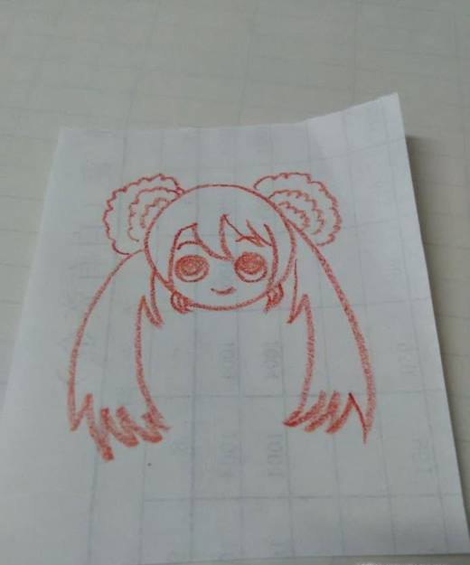 q版的樱初音怎么画