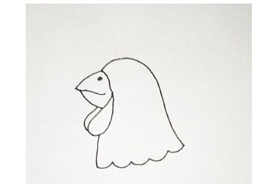 鸡的简笔画