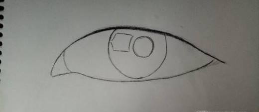 教你如何快速画素描眼睛